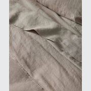 Ravello Linen Fitted Sheet - Pebble | Weave Home gallery detail image