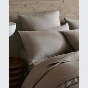 Ravello Linen Fitted Sheet - Pebble | Weave Home gallery detail image