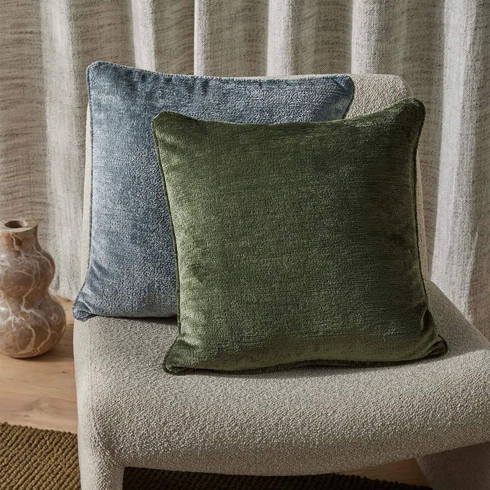 Weave Home Tempo Cushion - Forest | 50 x 50cm gallery detail image