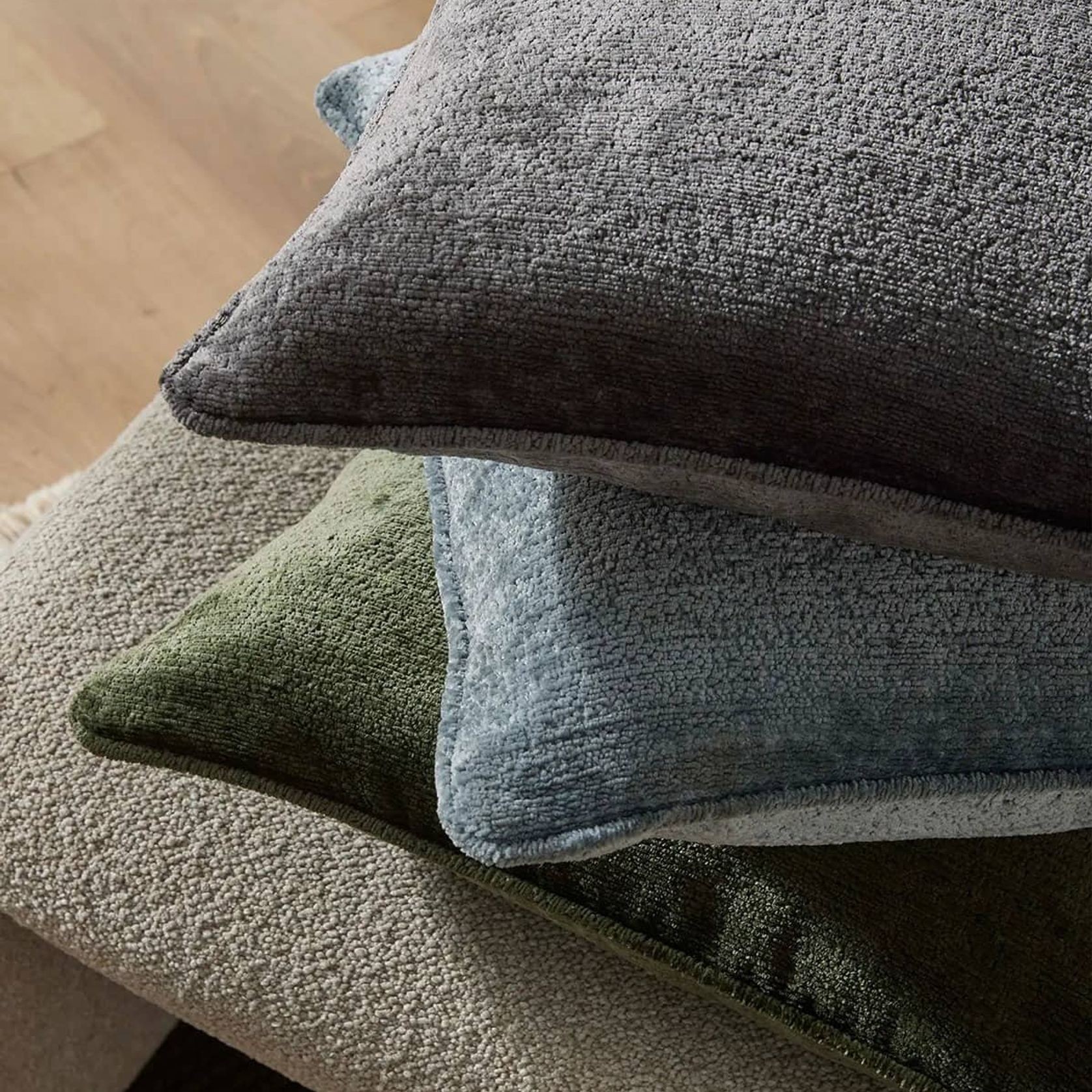 Weave Home Tempo Cushion - Sky | 50 x 50cm gallery detail image