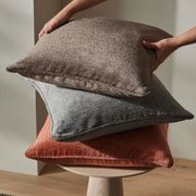 Weave Home Tempo Cushion - Sky | 50 x 50cm gallery detail image