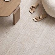 Weave Home Travertine Rug - Buff | Wool Blend Floor Rug | Two Sizes gallery detail image