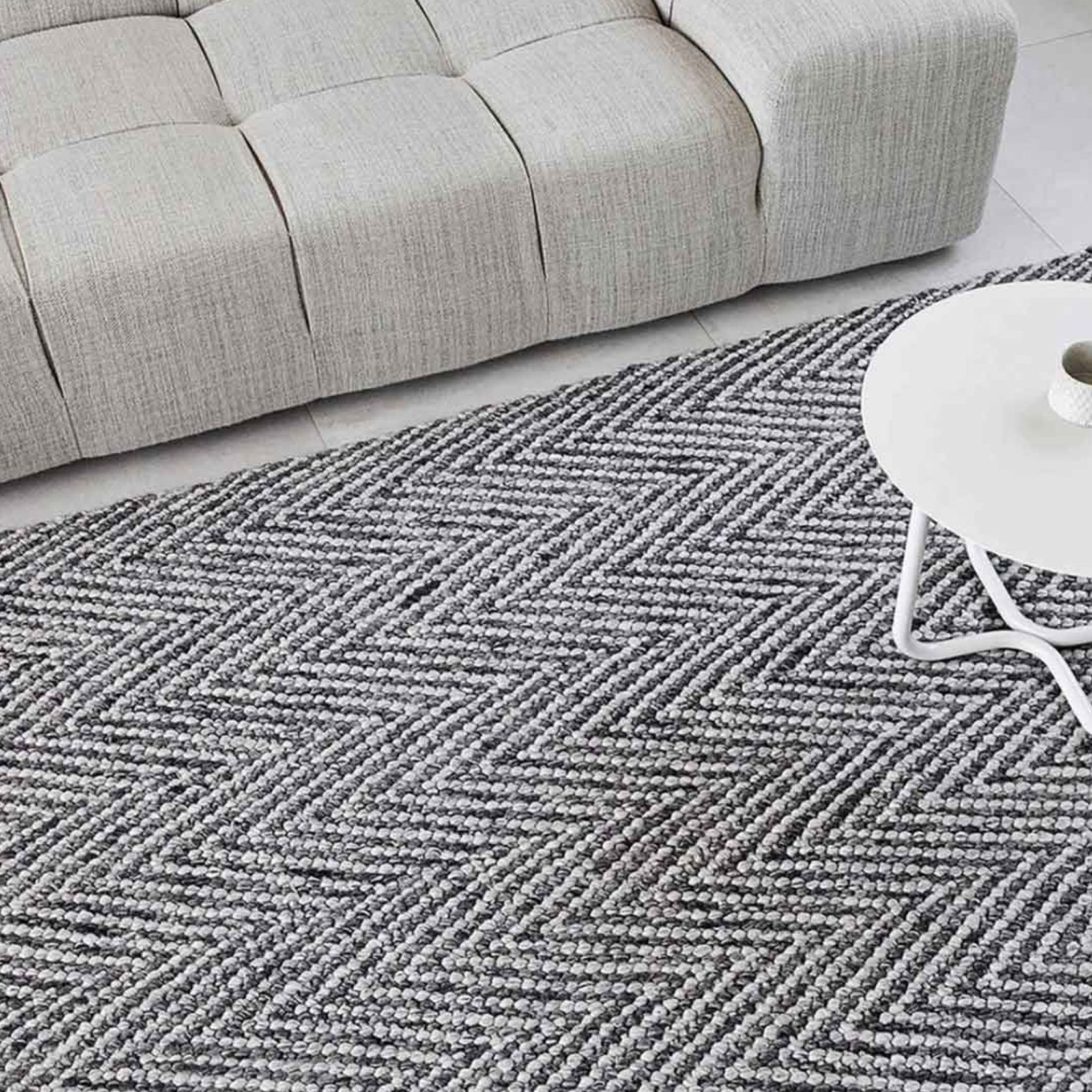 Weave Home Zambesi Rug - Feather | Wool Blend Floor Rug | 2m x 3m gallery detail image