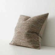 Weave Home Vista Cushion - Natural | Chunky Linen/Wool Blend gallery detail image