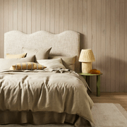 Weave Home Vinnie Striped Cushion - Manuka | Square and Lumbar gallery detail image