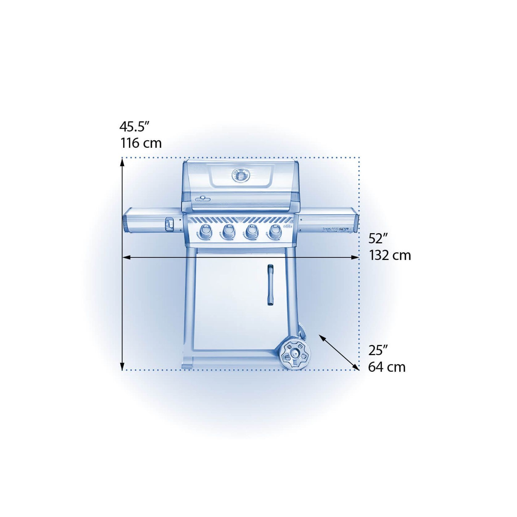 Freestyle 425 Propane Gas Grill, Graphite Grey gallery detail image