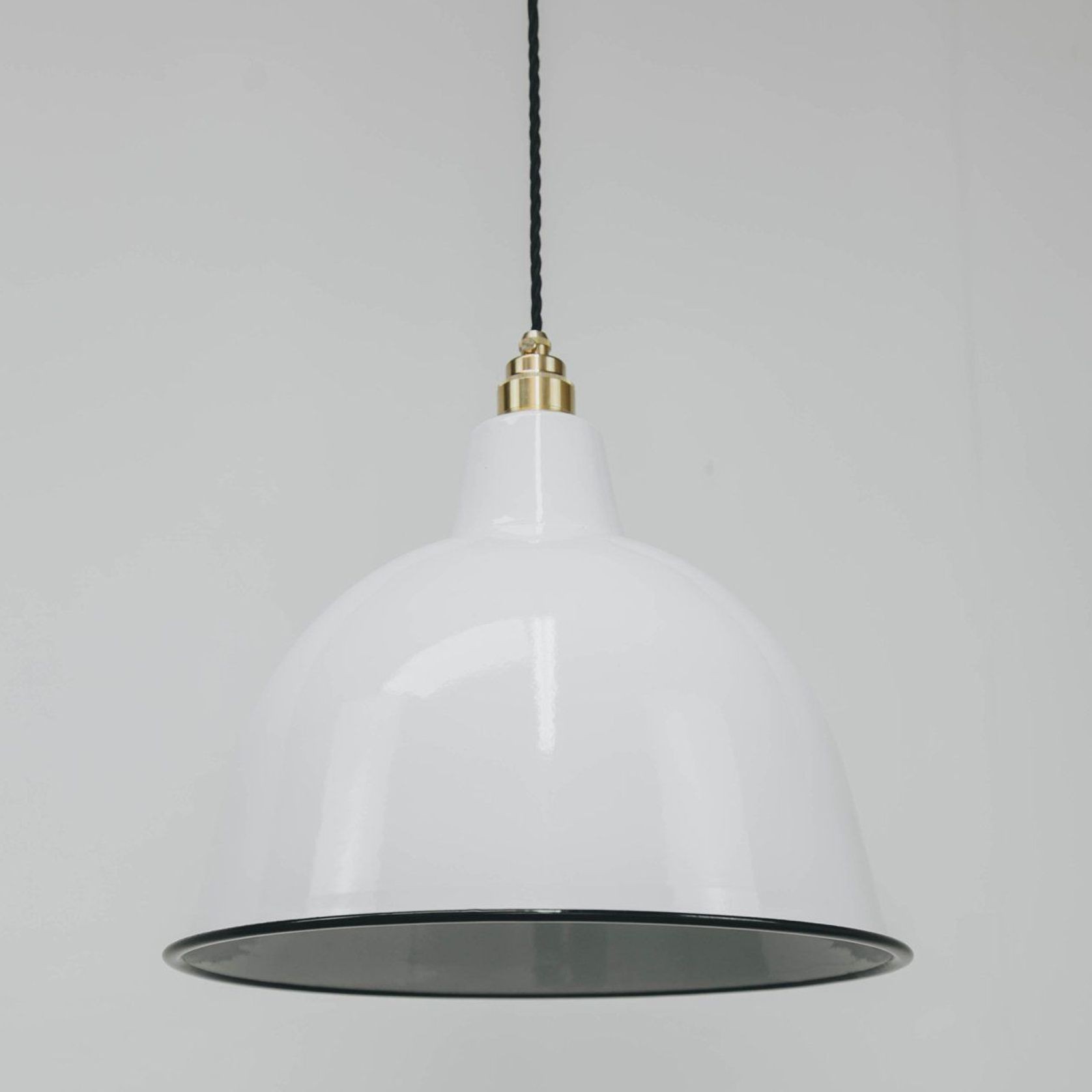 Modern Cloche White Light - 360mm gallery detail image