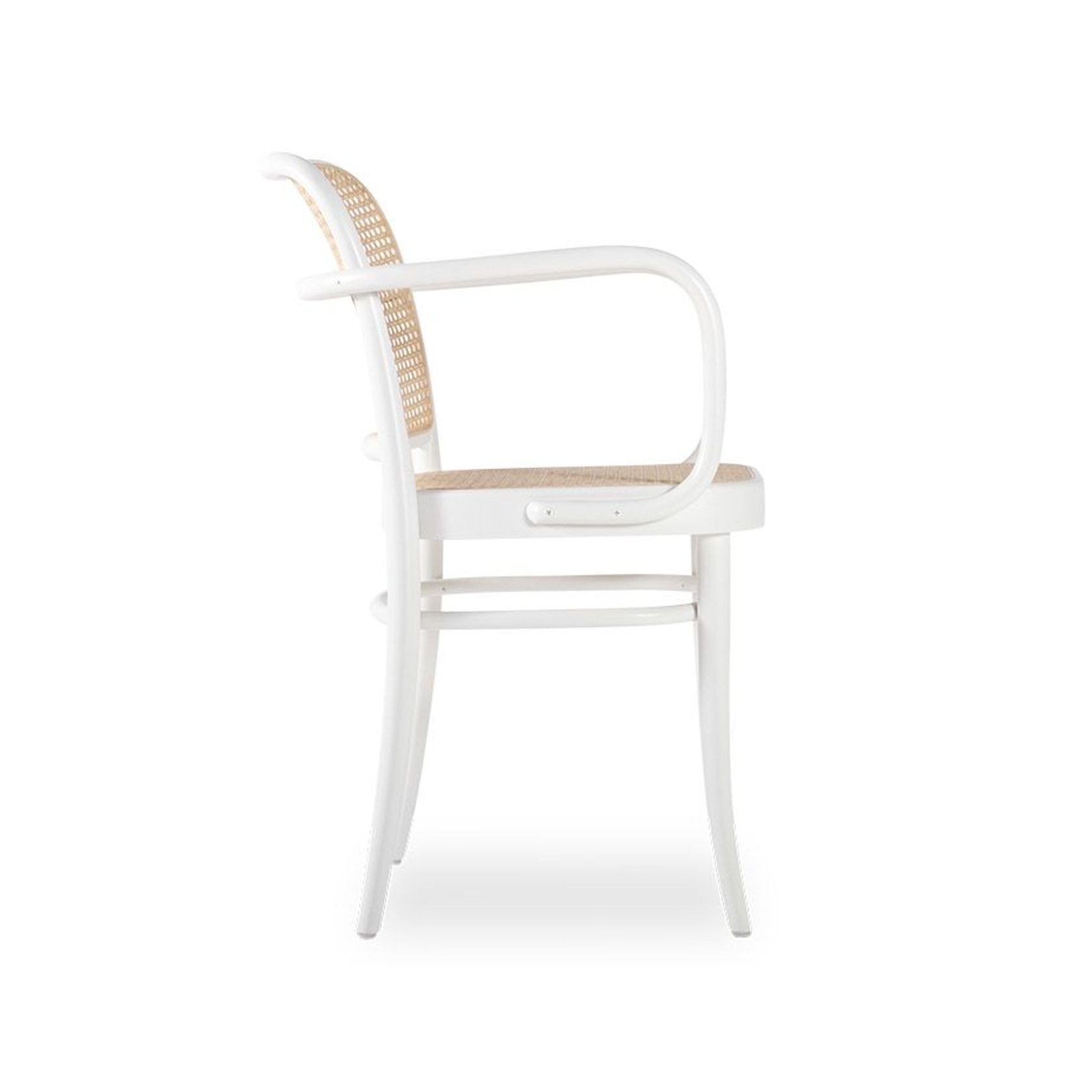 811 Hoffmann Armchair - White - by TON gallery detail image