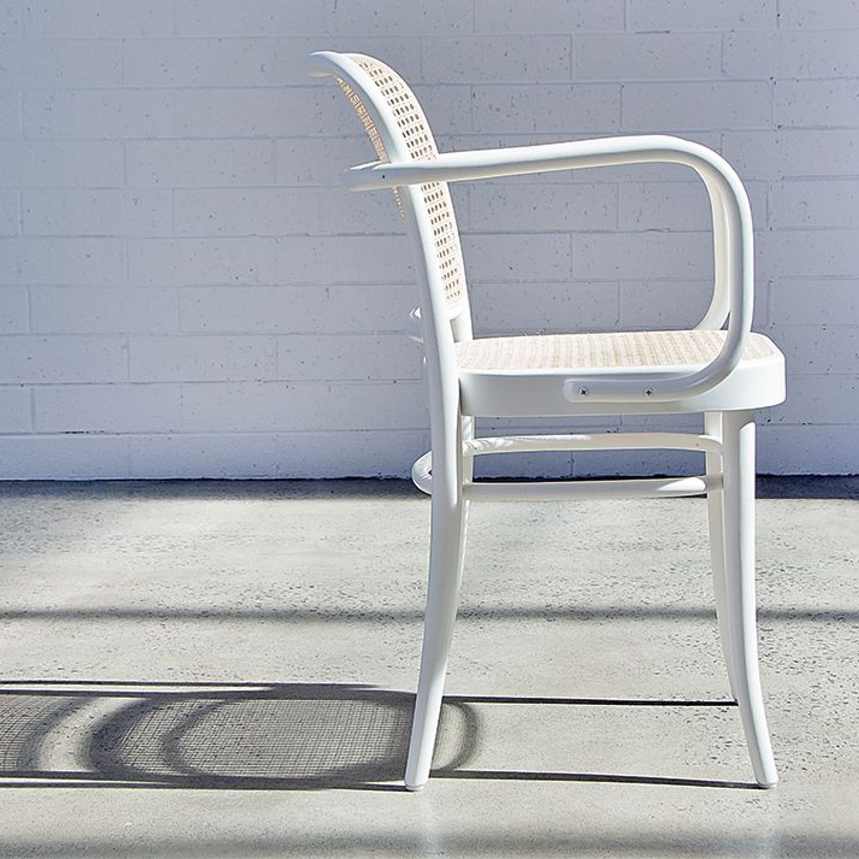 811 Hoffmann Armchair - White - by TON gallery detail image