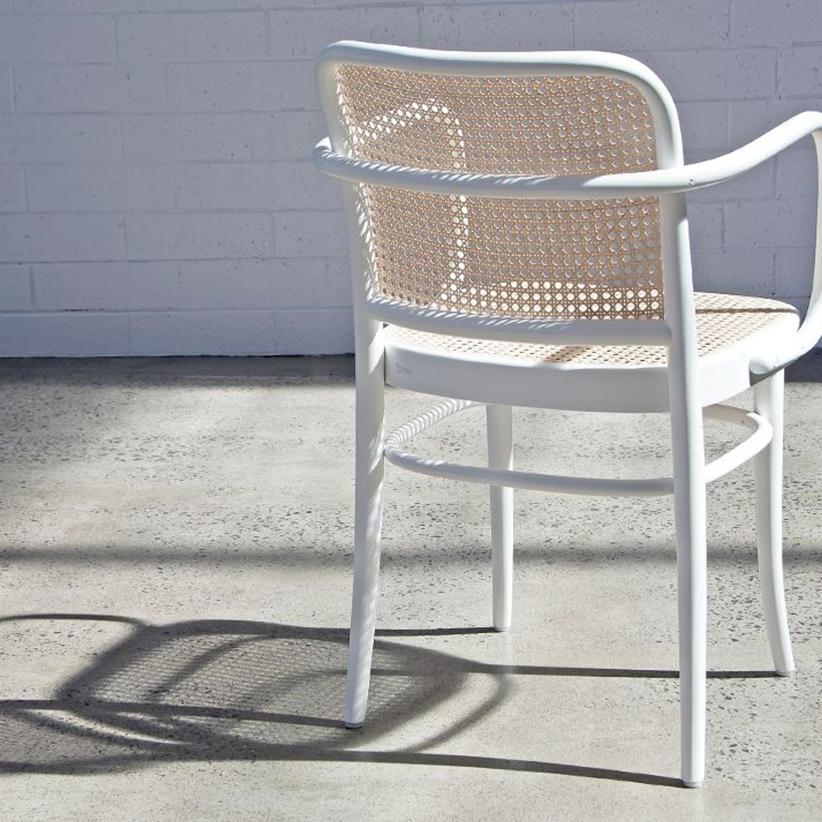811 Hoffmann Armchair - White - by TON gallery detail image