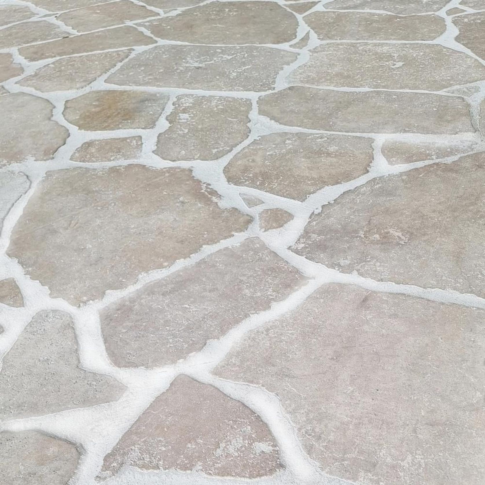 30mm Whitehaven Linen Crazy Paving gallery detail image