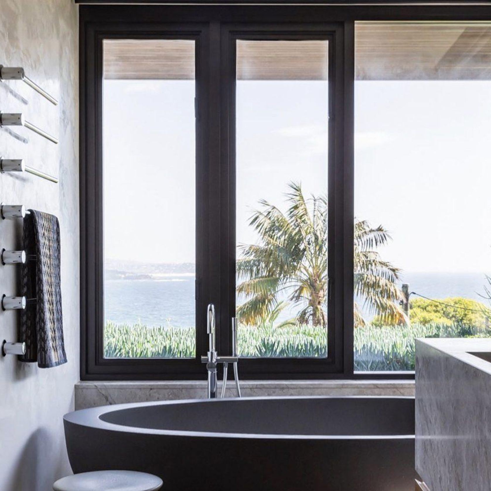 Pietra Bianca Whitney Freestanding Stone Bath ArchiPro AU