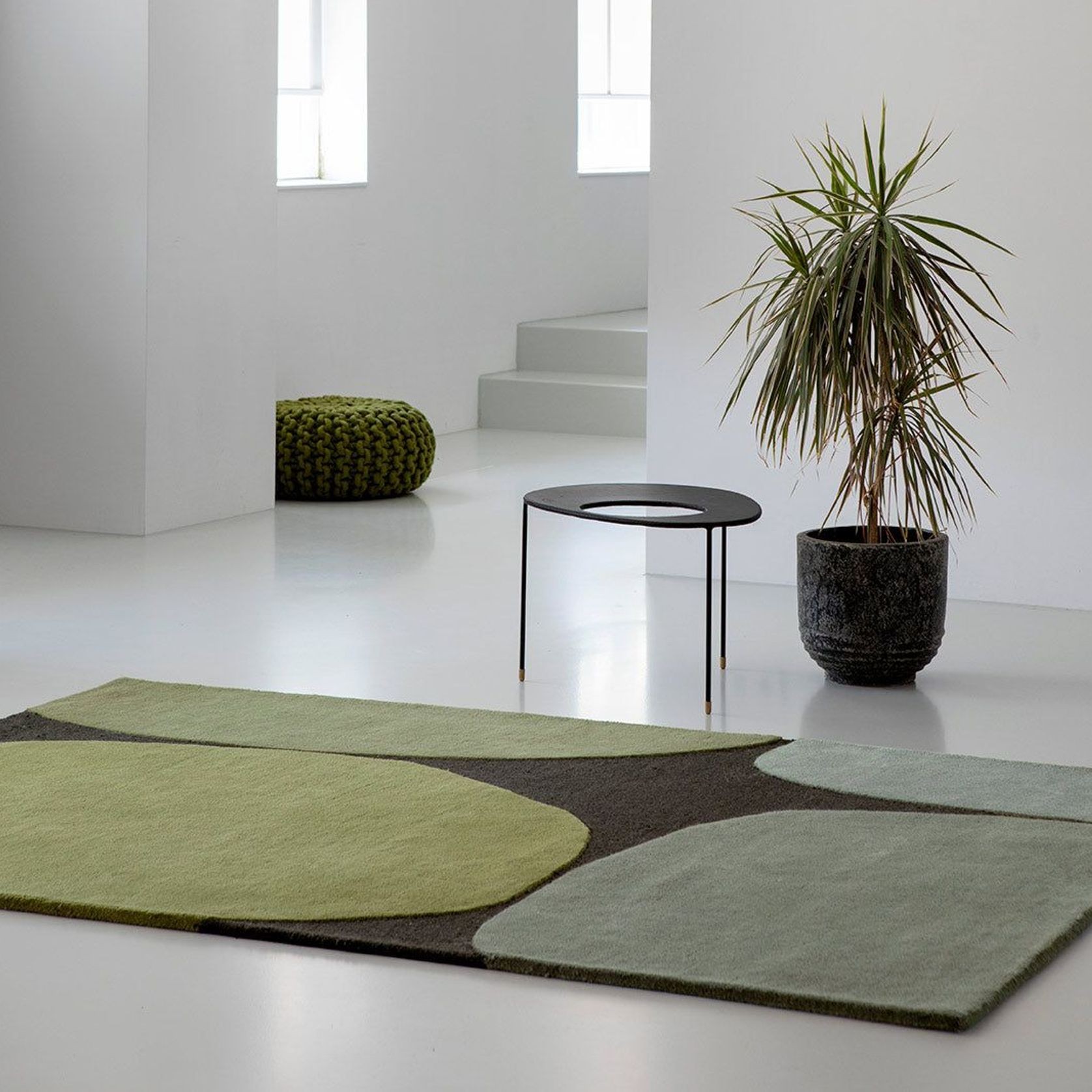 Decor Designer Floor Rug - Plateau Moss | Brink & Campman gallery detail image