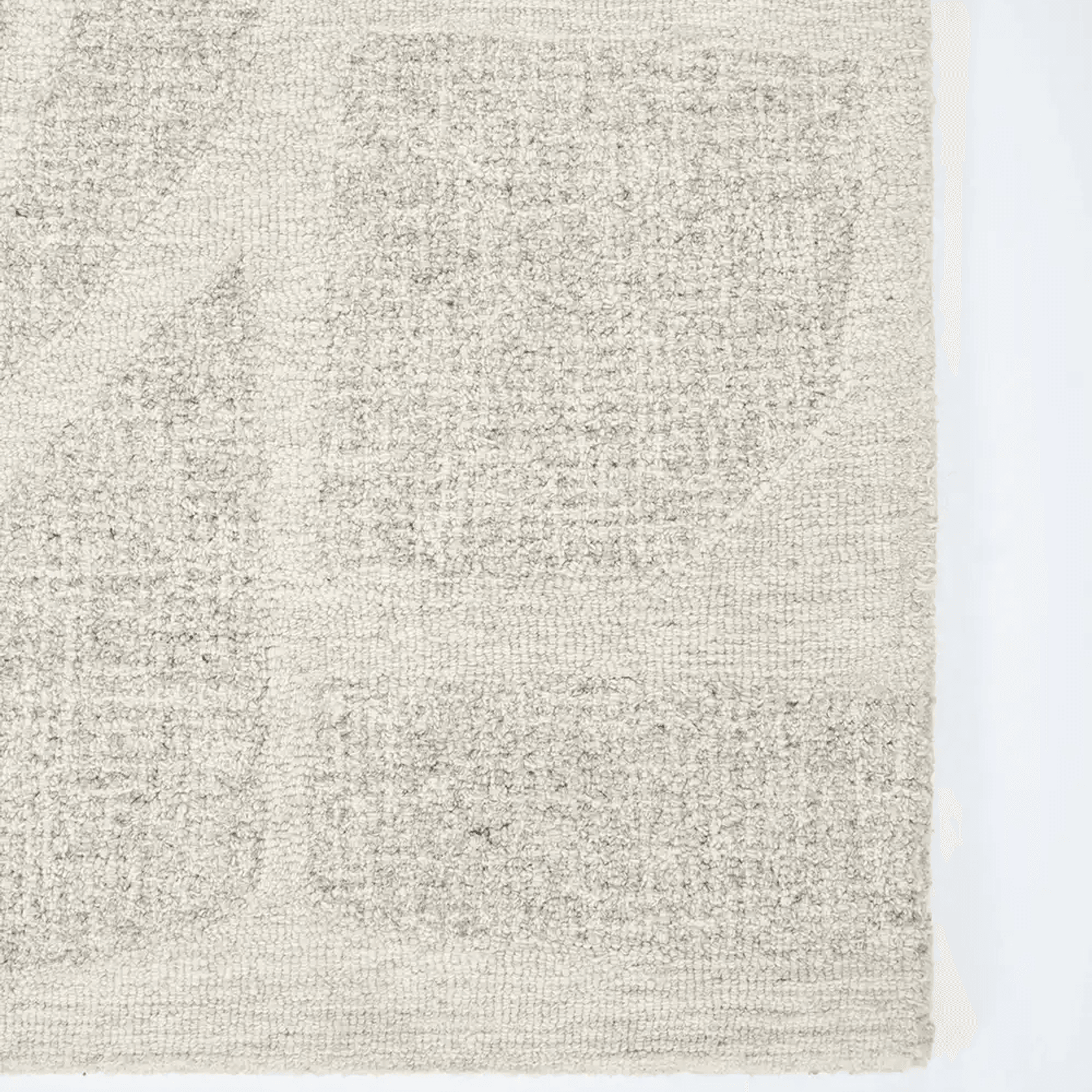 Baya Maya 100% Wool Rug - Oatmeal gallery detail image