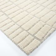 Baya Safi 100% Wool Floor Rug - Ecru gallery detail image