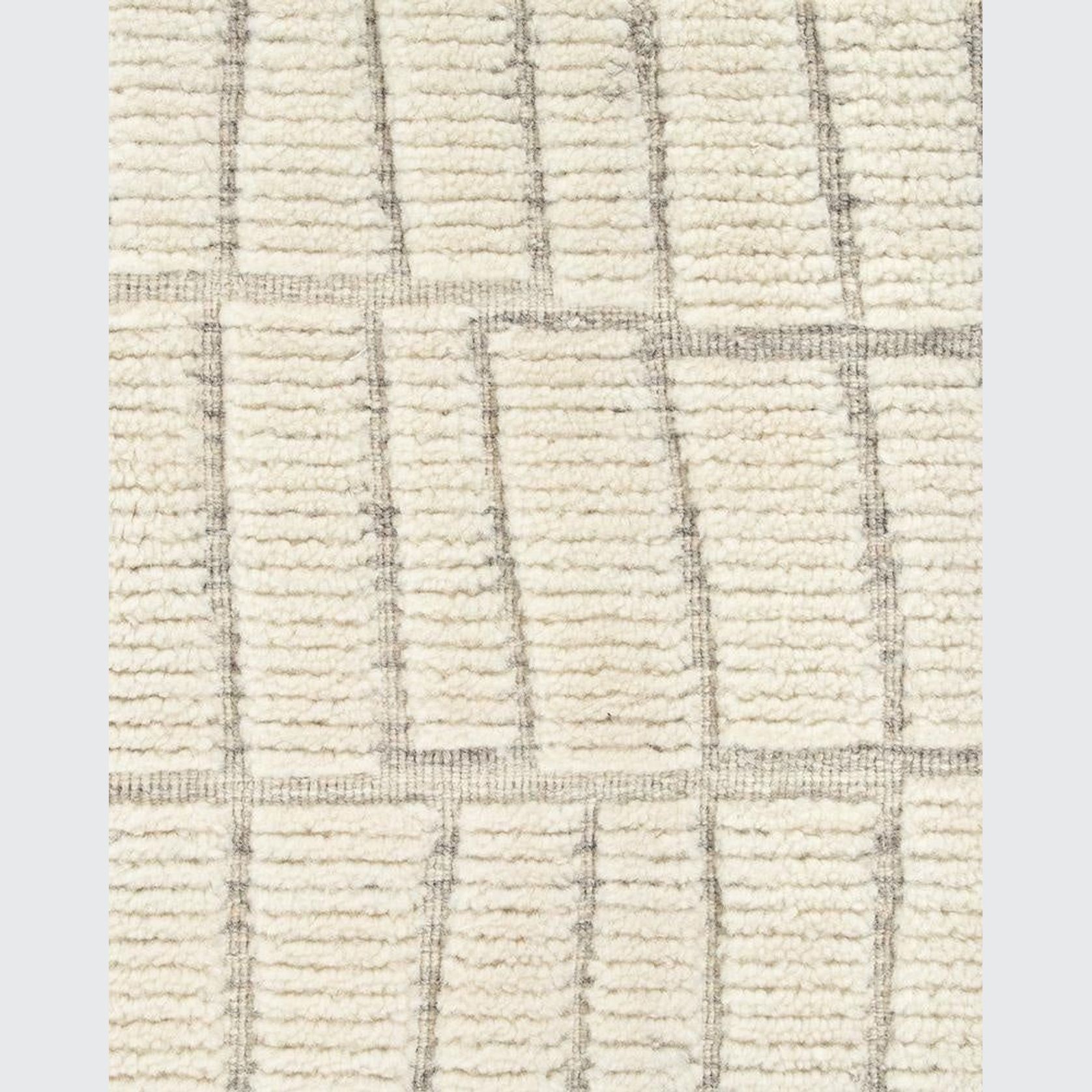 Baya Safi 100% Wool Floor Rug - Ecru gallery detail image