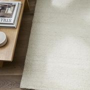 Baya Dorset NZ Wool Floor Rug - Natural White gallery detail image