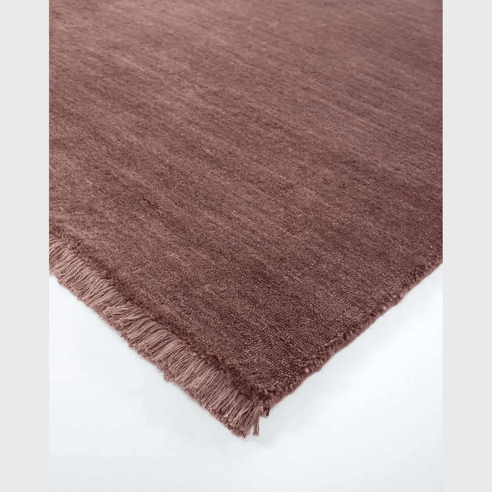 Baya Sandringham 100% NZ Wool Rug - Merlot gallery detail image