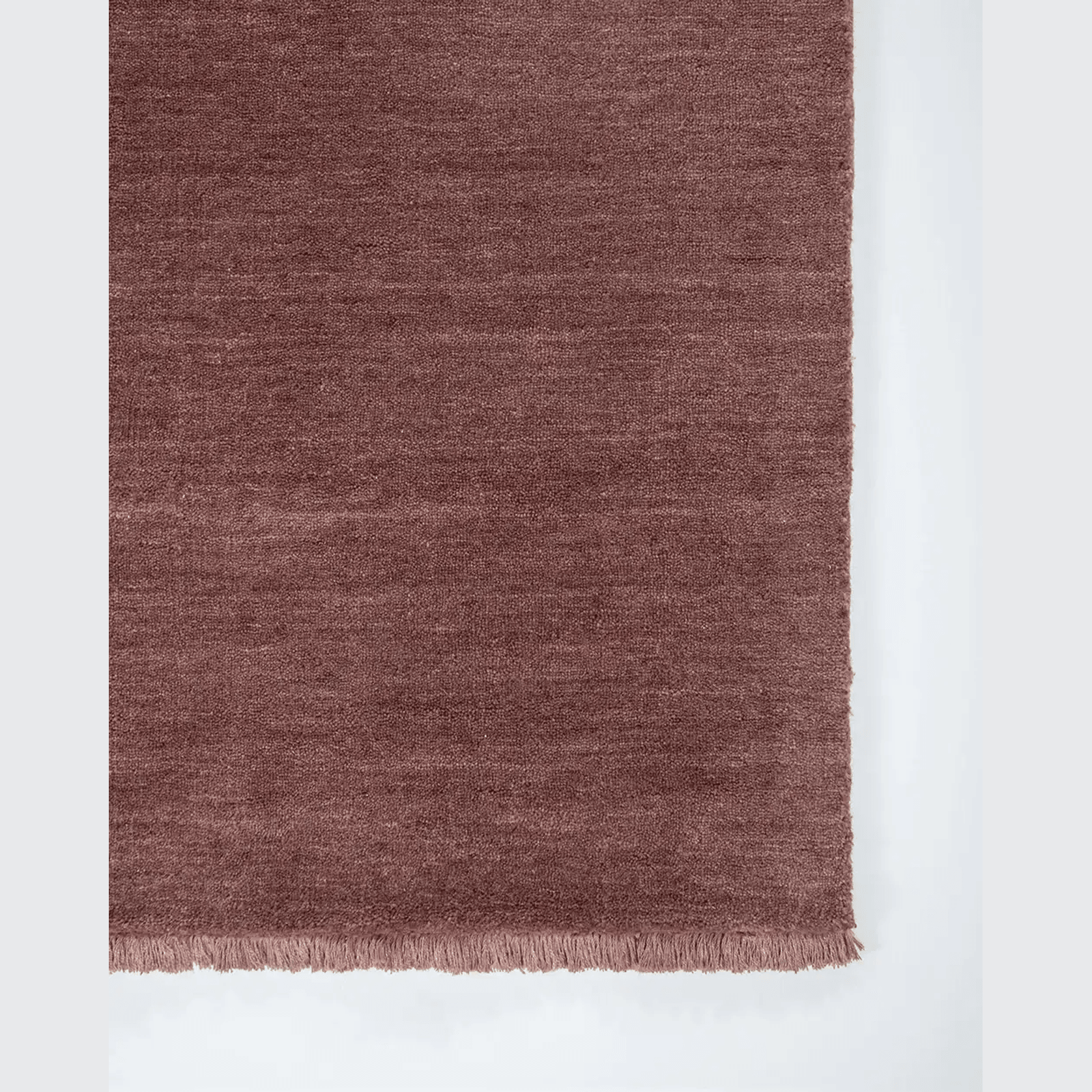 Baya Sandringham 100% NZ Wool Rug - Merlot gallery detail image