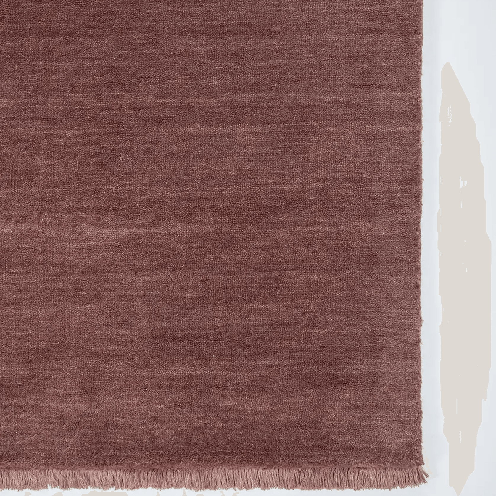 Baya Sandringham 100% NZ Wool Rug - Merlot gallery detail image