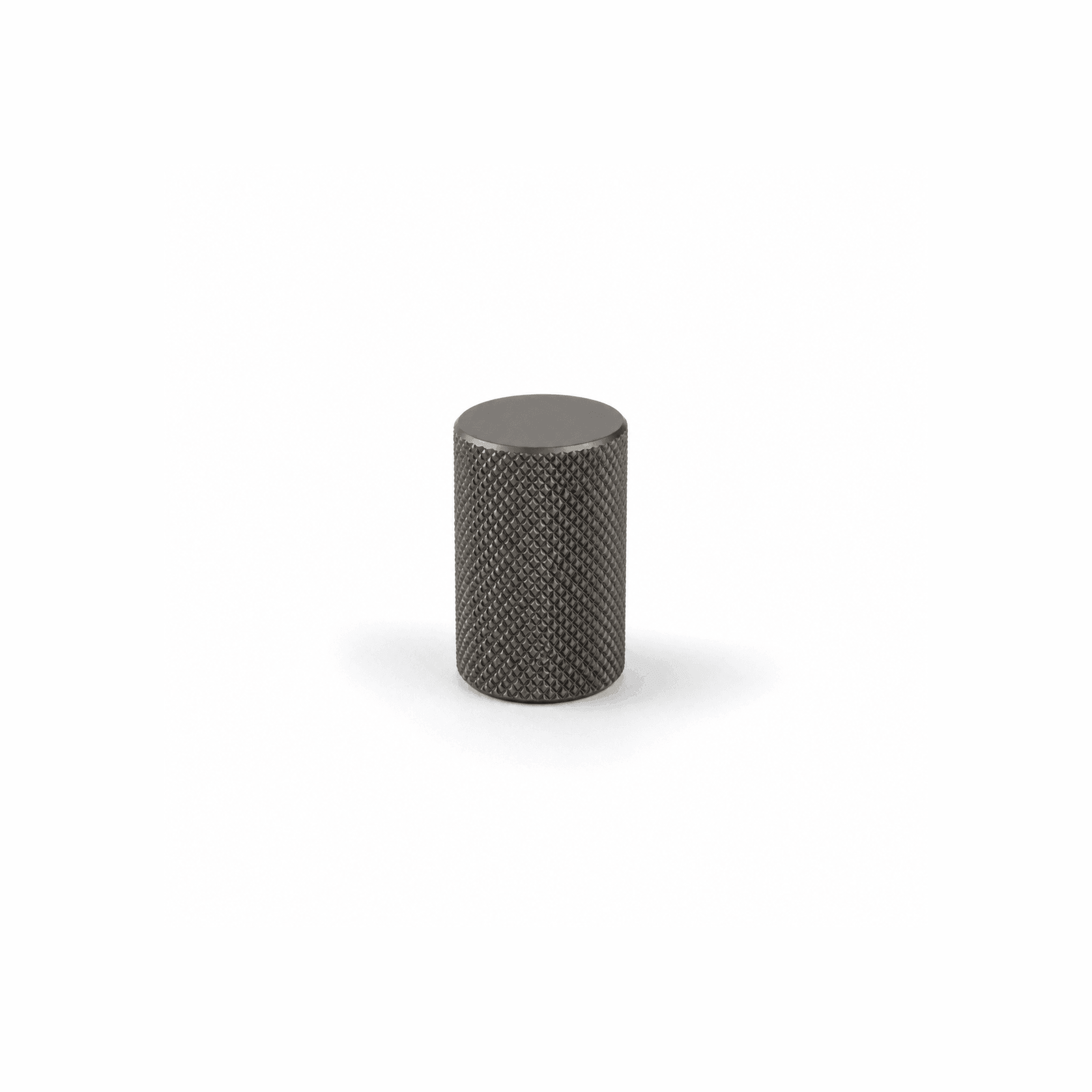 Kitchen Knurled cabinet handles gunmetal grey Bondi gallery detail image
