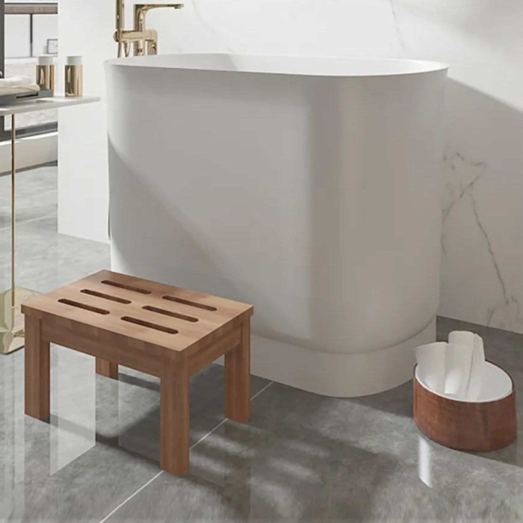 Josei Traditonal Japanese Soak Tub - 1100mm - MGF01 1100 gallery detail image