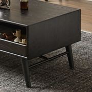 Charcoal Solid Oak Coffee Table gallery detail image