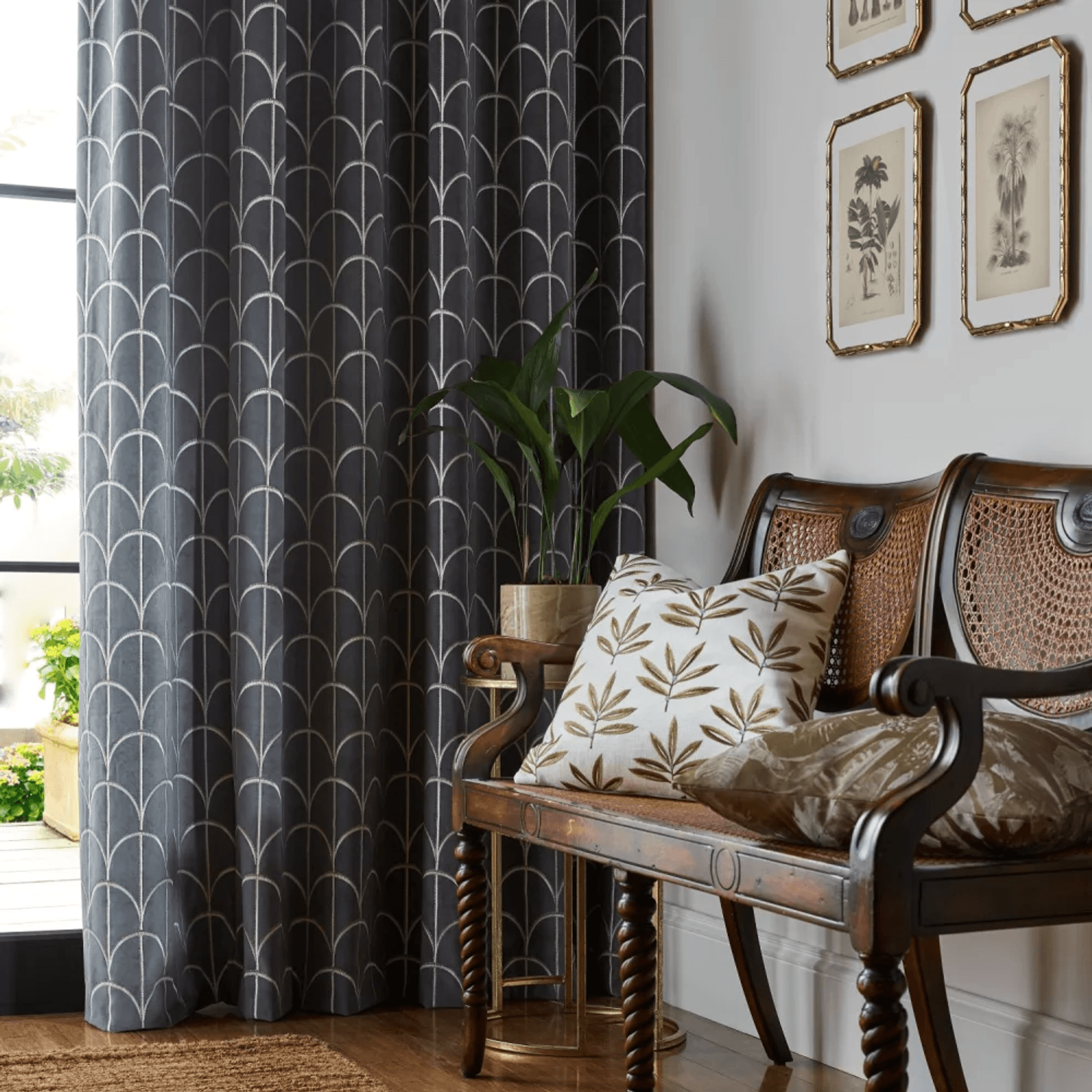 Charles Parsons Interiors from Lahood | Curtain Fabric gallery detail image