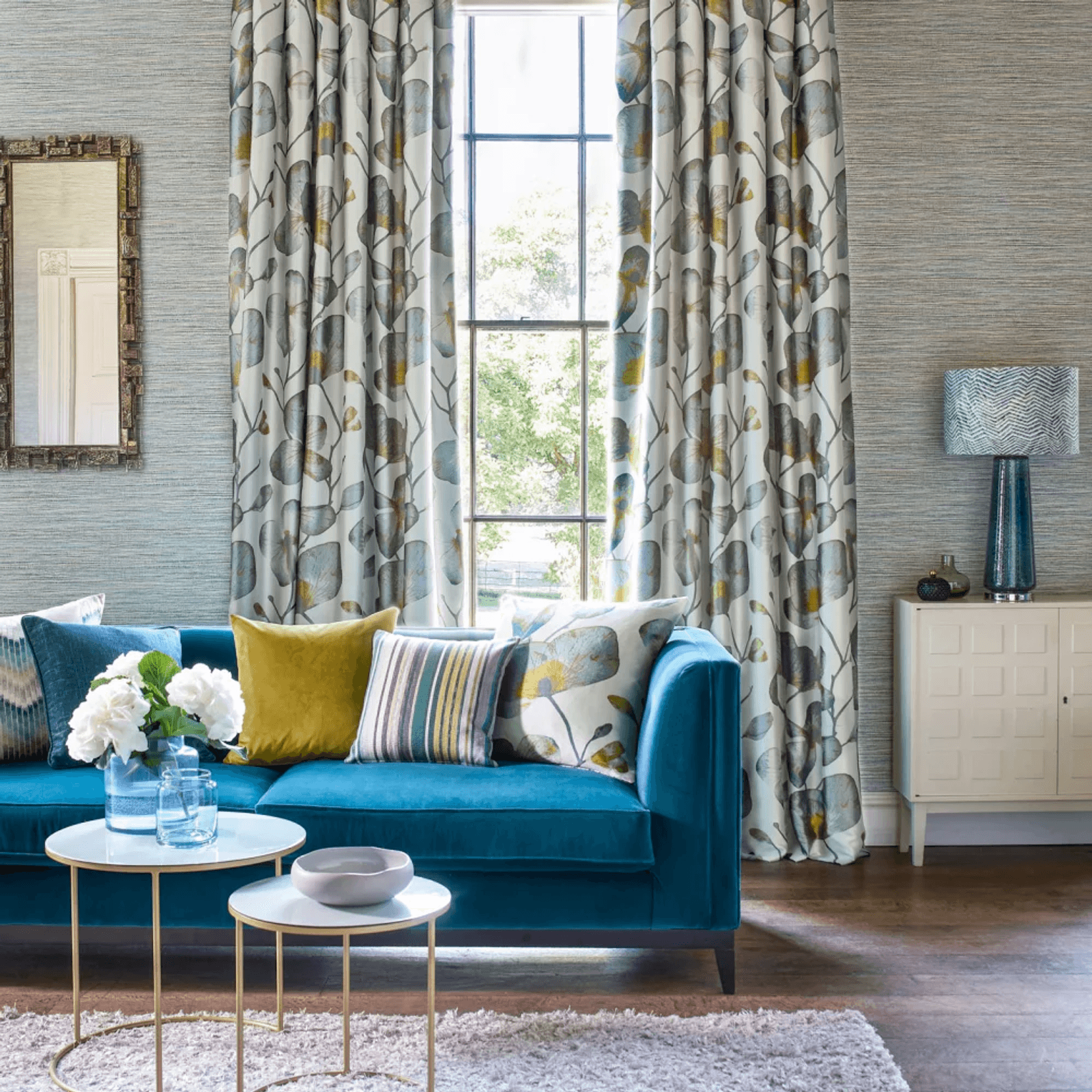 Harlequin from Lahood | Curtain Fabric gallery detail image