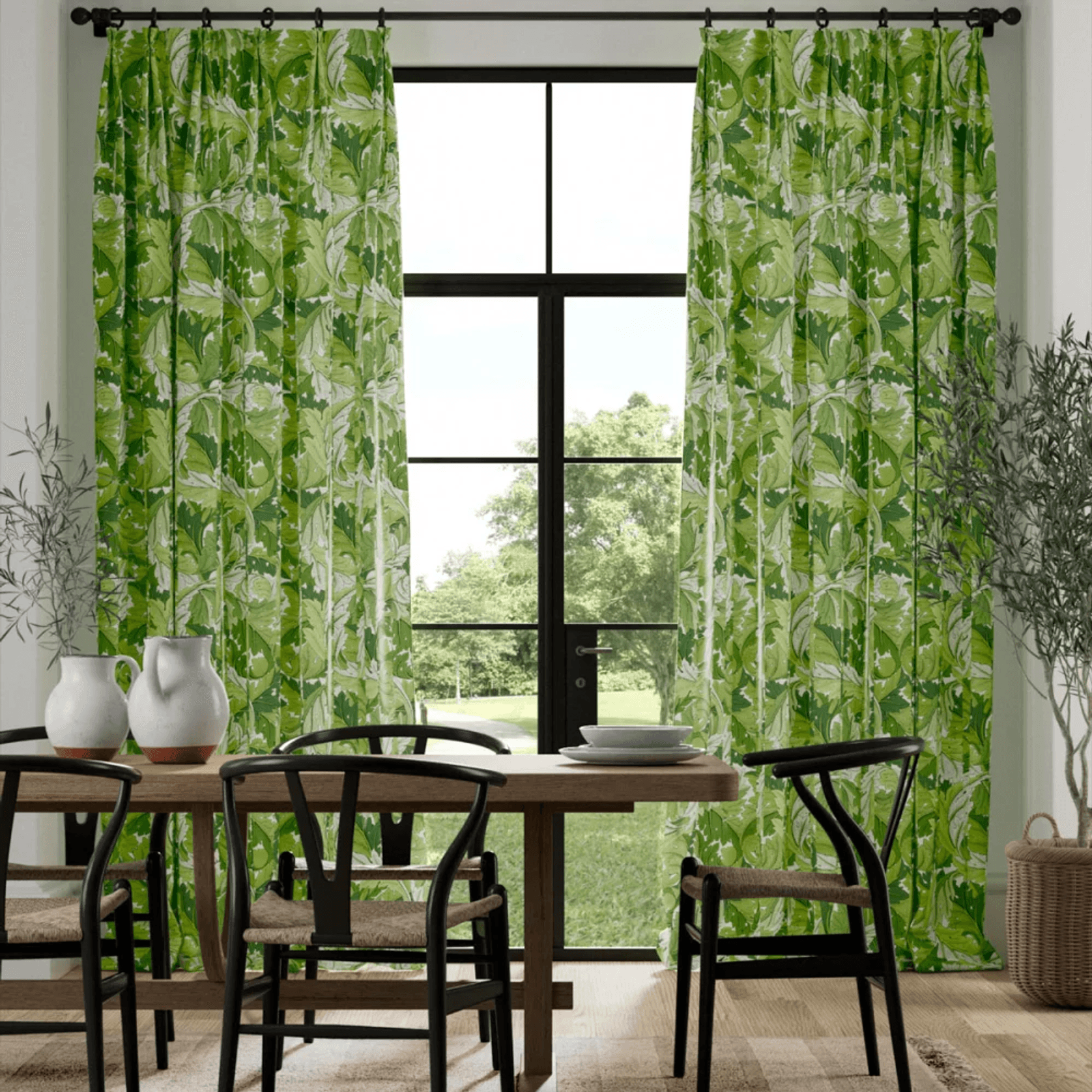 Morris & Co from Lahood | Curtain Fabric gallery detail image