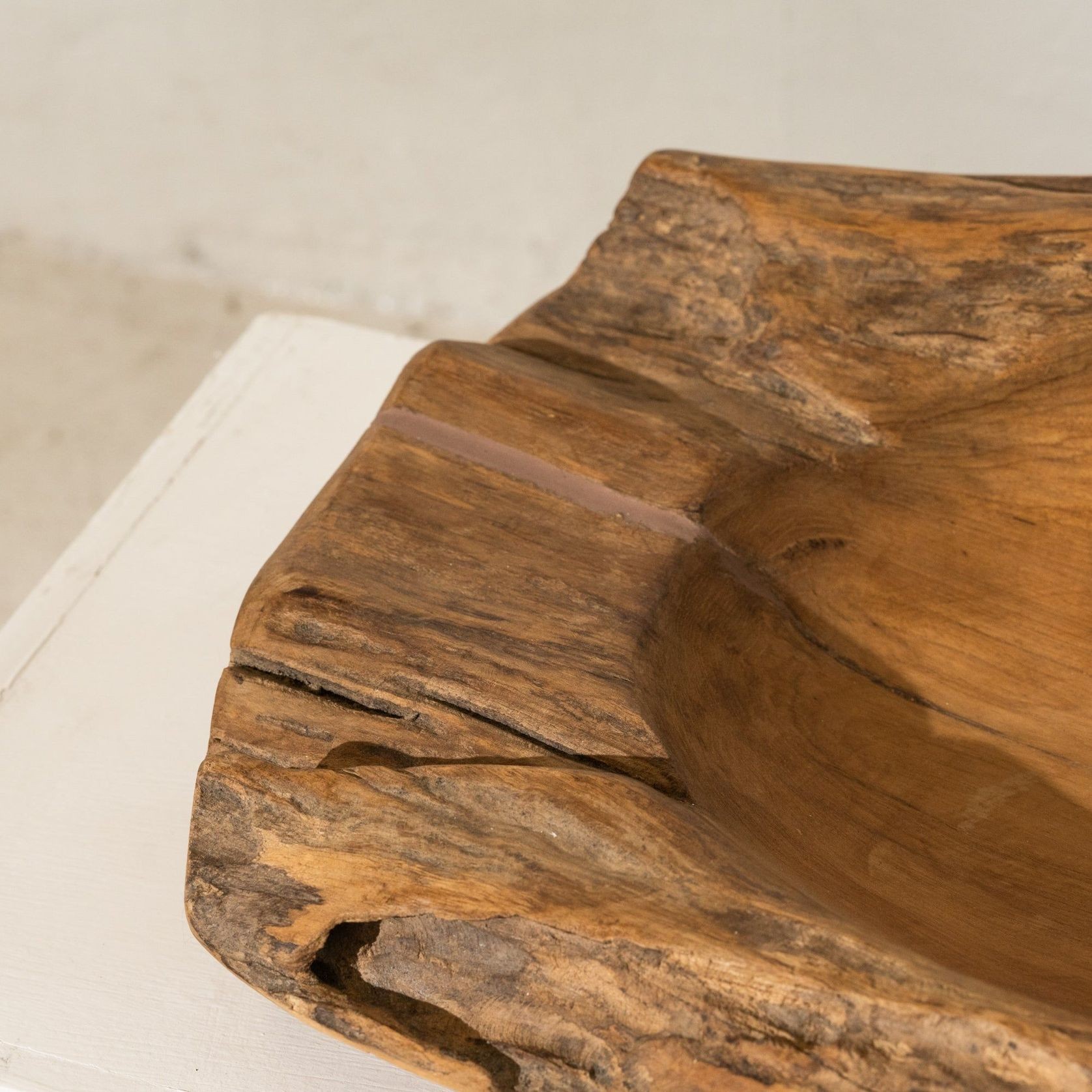 Yeira Large Teak Bowl gallery detail image