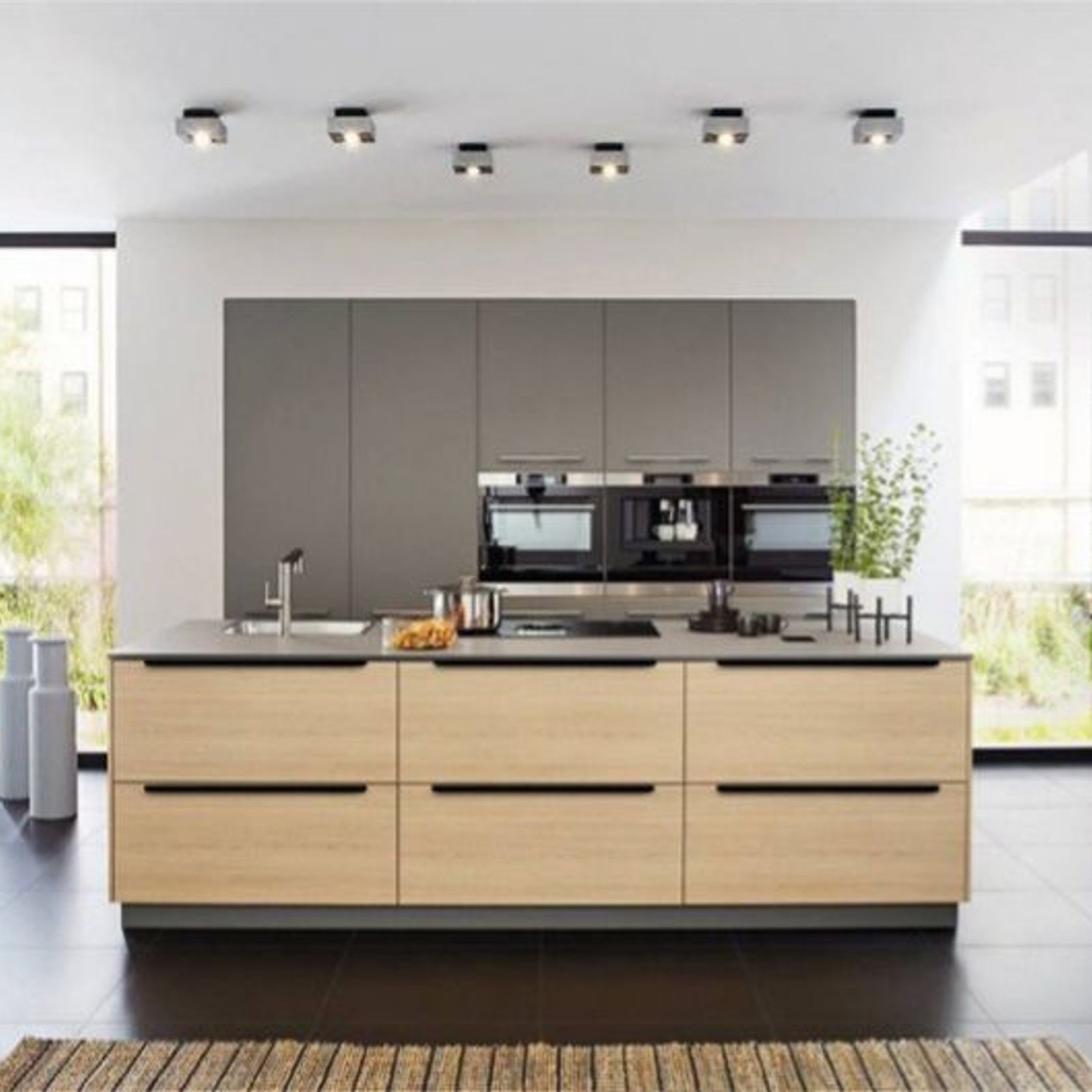 Sydney Slim Lip Pull Kitchen Handles gallery detail image