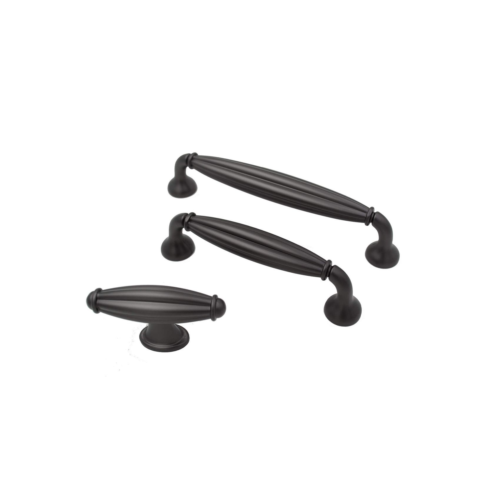 Launceston Gunmetal Grey Hamptons Drawer Handles gallery detail image