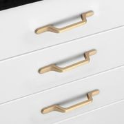 Gold Coast Modern D-Shape Kitchen Handles gallery detail image