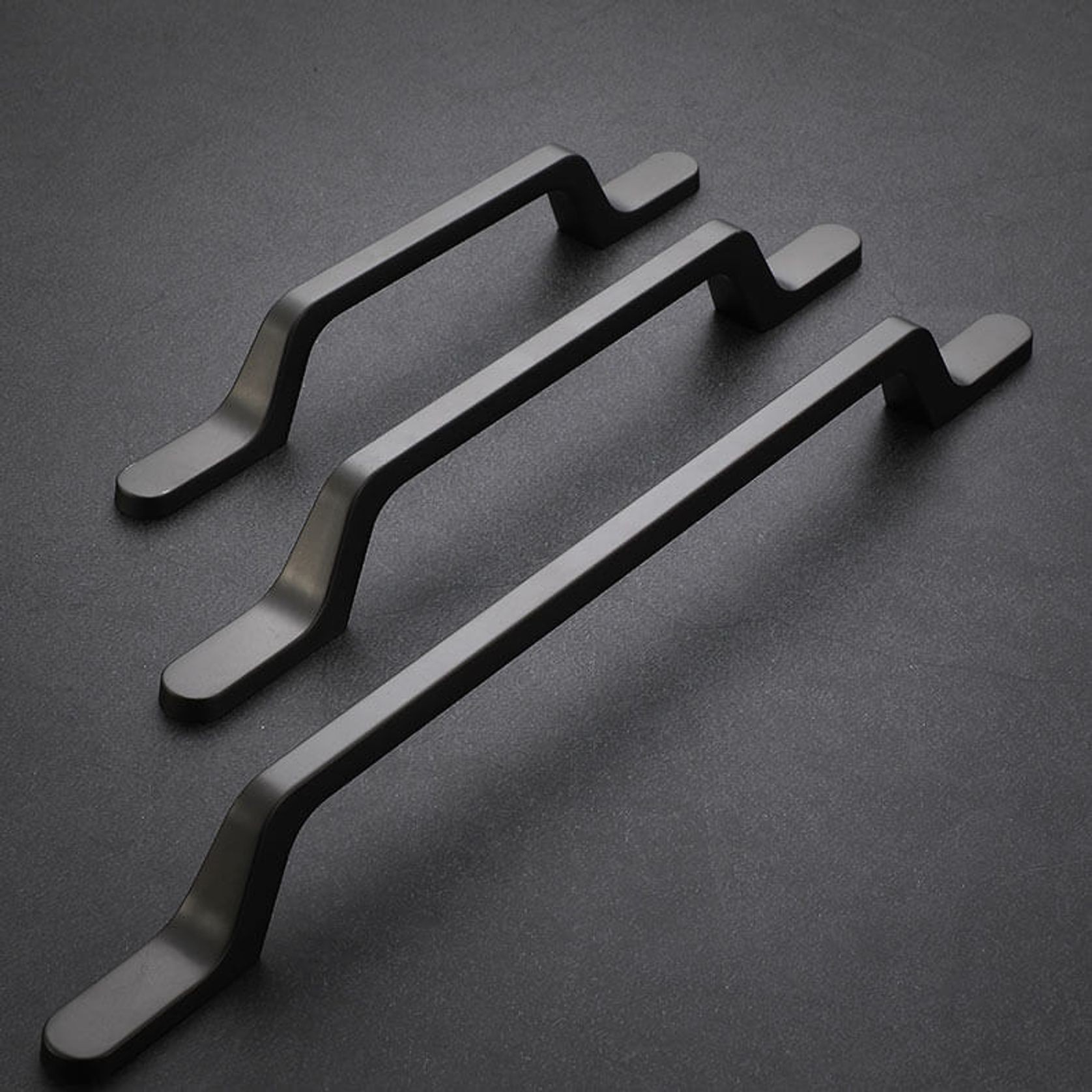 Gold Coast Modern D-Shape Kitchen Handles gallery detail image