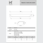 Mosman Kitchen Shell Lip Pull handles gallery detail image