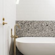 Zanda Zurich Privacy Kit with Latch and Door Handle Lever Satin Brass 9347SB - Customise to your needs gallery detail image