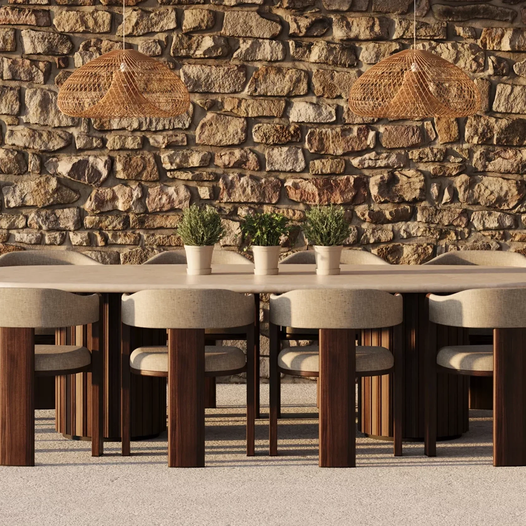 Zante Oval Dining Table gallery detail image