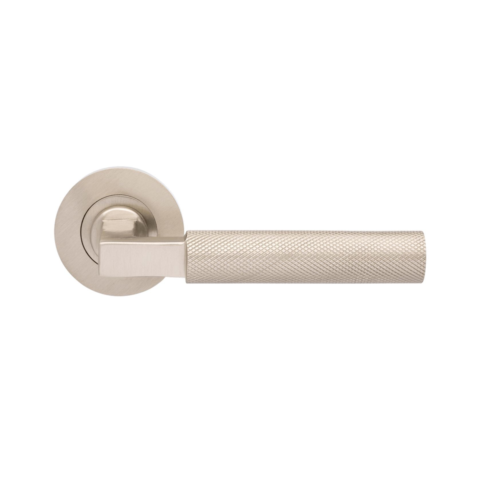 Zanda Zurich Door Handle Lever Set on Round Rose gallery detail image