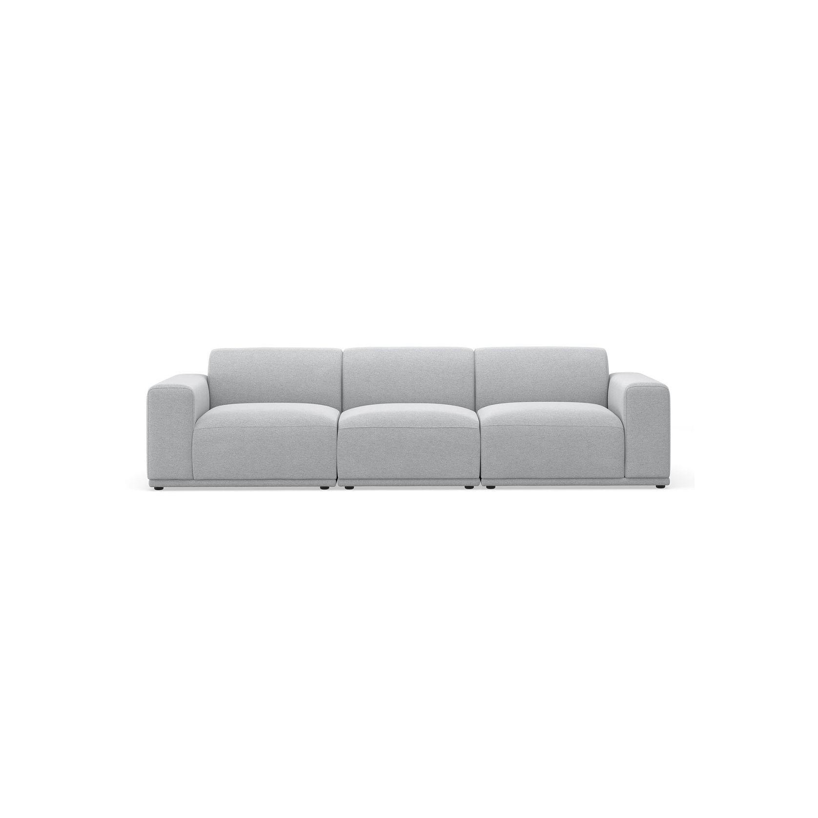 Bailey 3.5 Seater Modular Sofa | Cloud Grey gallery detail image
