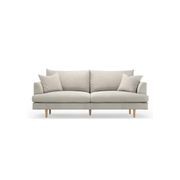 Byron 3 Seater Sofa | Oatmeal Cream gallery detail image