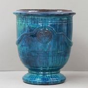 Silk Road Fireworks Green French Style Urn gallery detail image