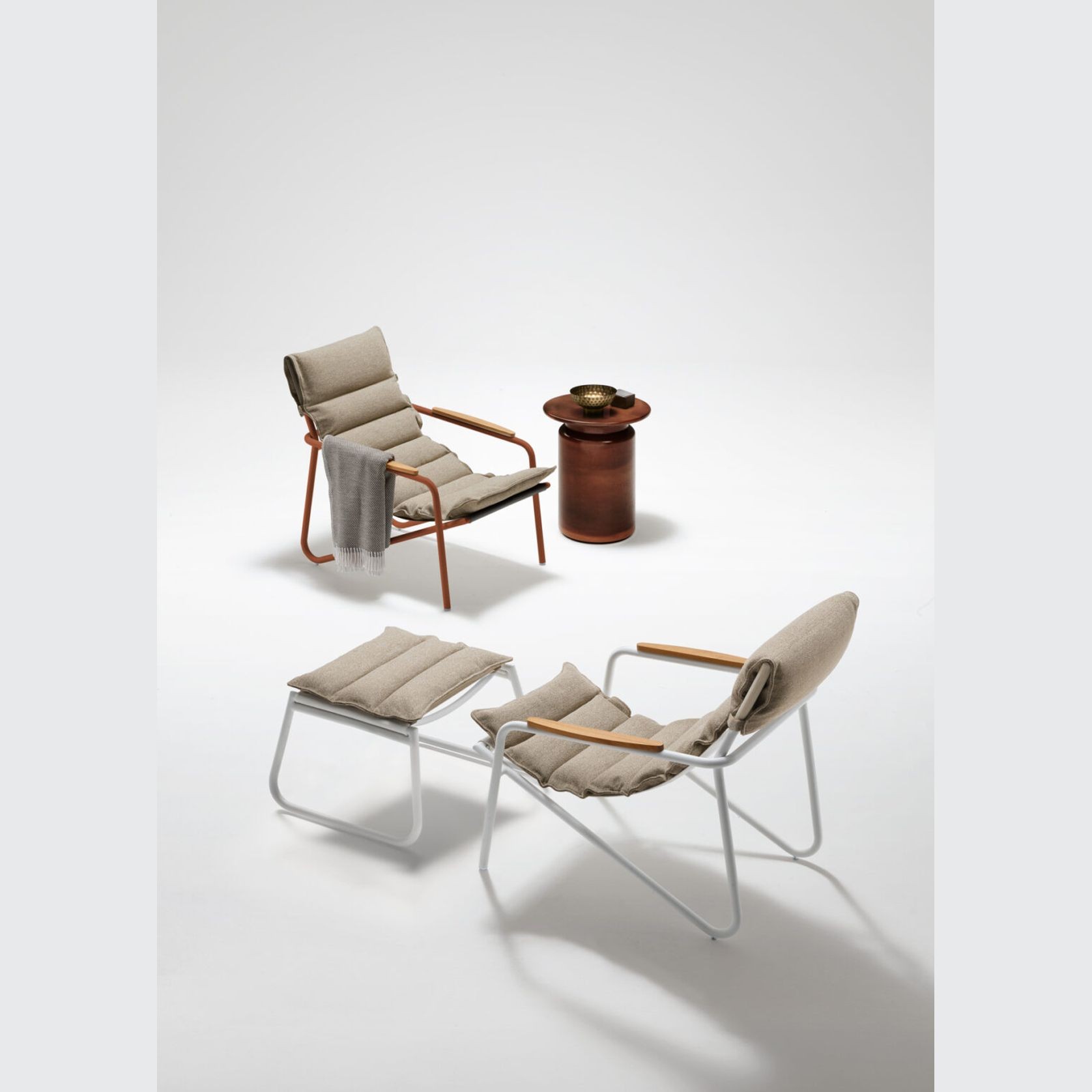 Loto Outdoor Lounge Chair by Atmosphera gallery detail image