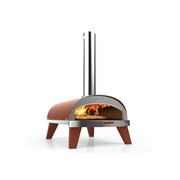 ZiiPa Piana Wood Pellet Pizza Oven with Rotating Stone – Terracotta gallery detail image