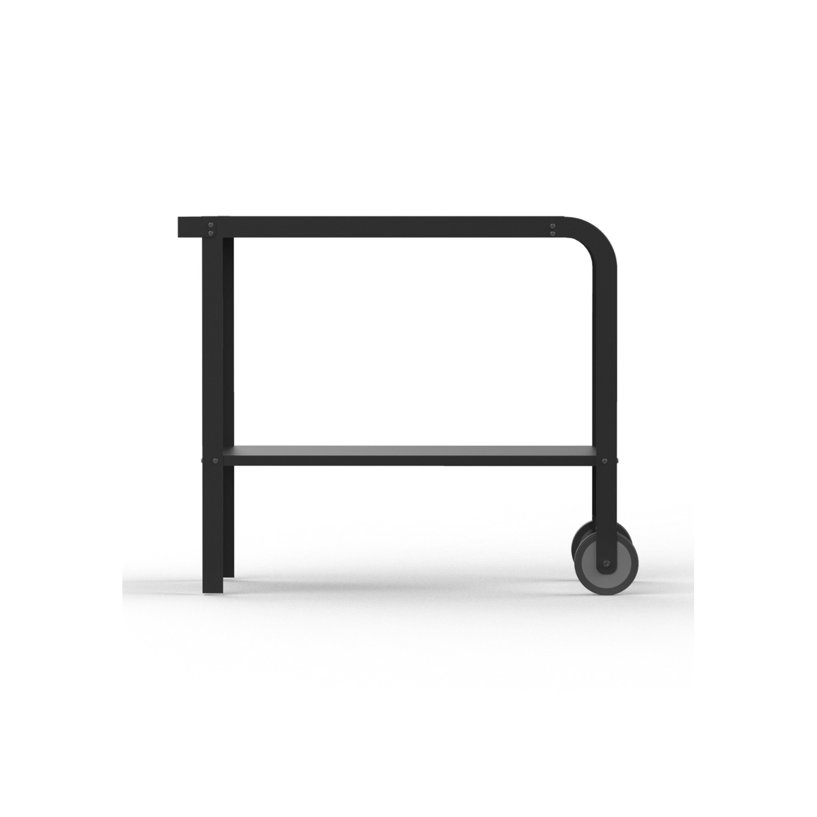 ZiiPa Vallone Garden Trolley with Shelf – Charcoal/Charbon gallery detail image