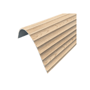 WOODFLEX® FLOW Flexible Wooden Wall Panel - Oak Veneer - 2700mm x 600mm - Wave 37.5mm gallery detail image