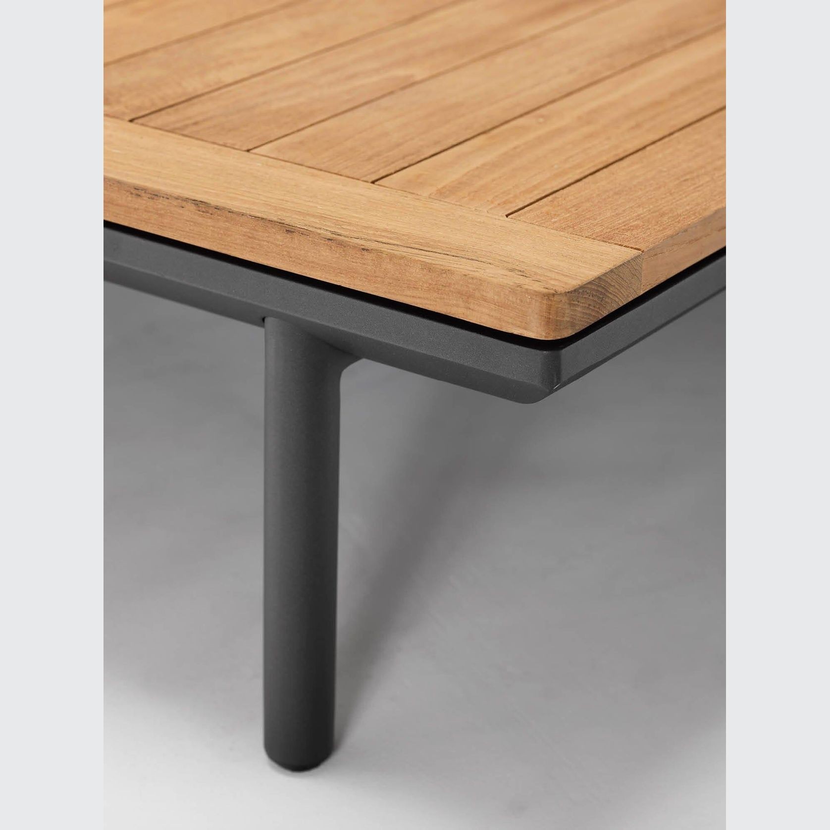 Addis Teak/Alu Coffee Table gallery detail image