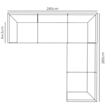 Addy Corner Sofa - Copenhagen Espresso gallery detail image