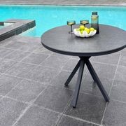Adele Round Ceramic Table With Serang Chairs 5pc Outdoor Dining Setting gallery detail image