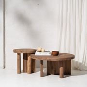 Adelphe Teak Side Table gallery detail image